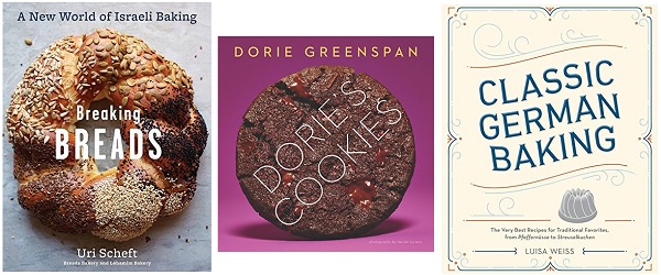 collage of cookbooks