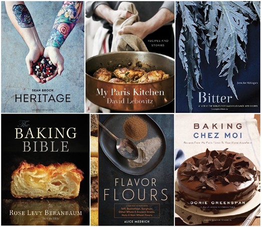 cookbook collage