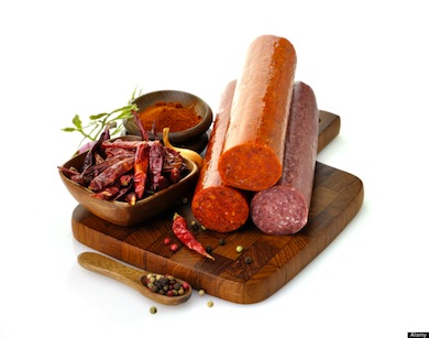 Salami and deli meats