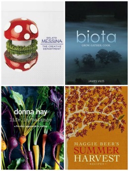 cookbook collage