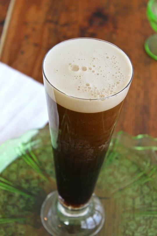 black velvet cocktail