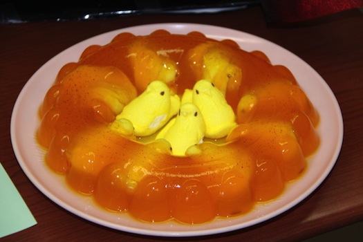 peeps in jello