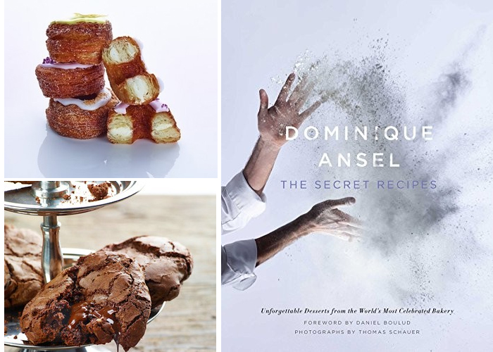 Dominique Ansel cookbook and cronuts