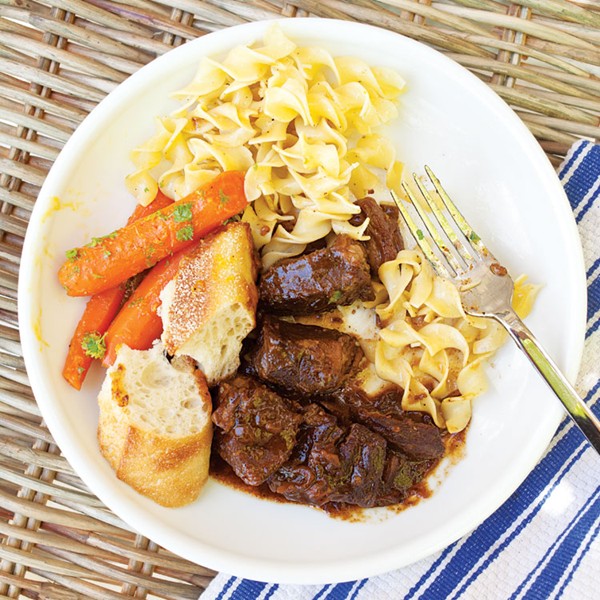 Beef carbonnade from Saveur magazine