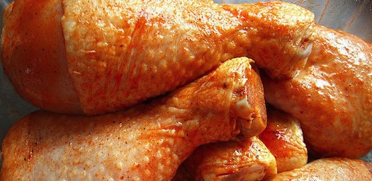 Marinading chicken
