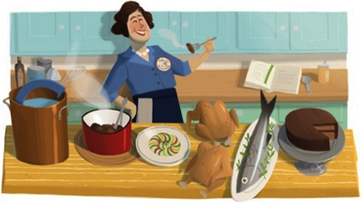 Google's Julia Child Doodle