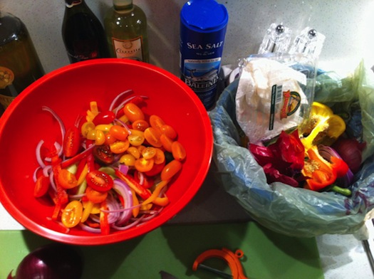 garbage bowl