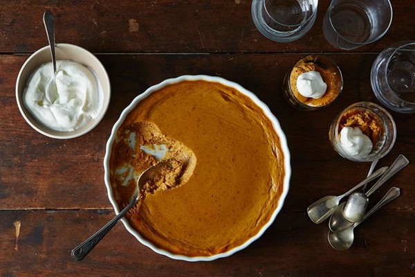 Pumpkin pudding