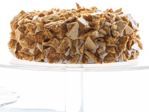 coffee crunch cake