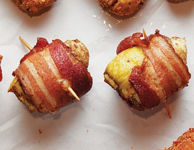 bacon wrapped artichokes
