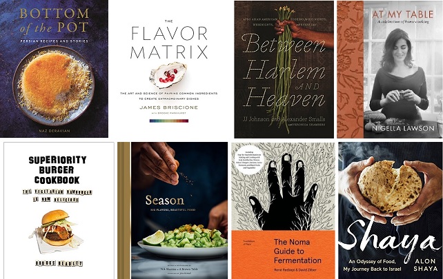 cookbook collage