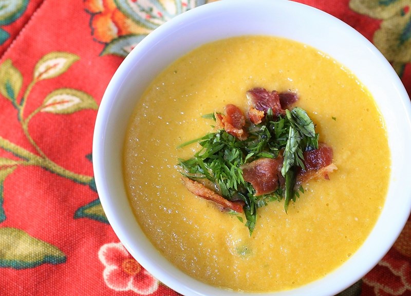 cantaloupe gazpacho