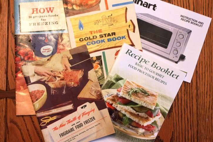 recipe booklets