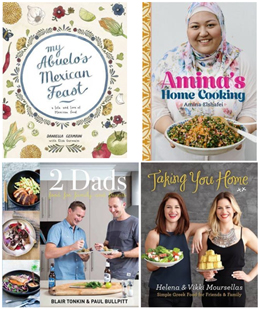 Cookbook collage