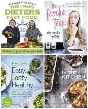 cookbook collage