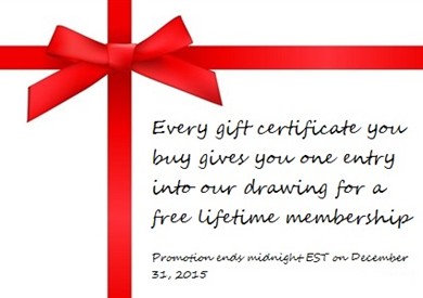 Gift certificate 15