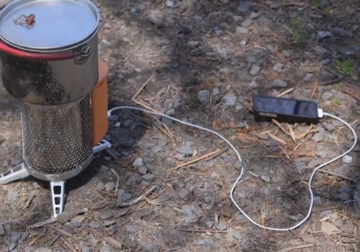 stove with phone