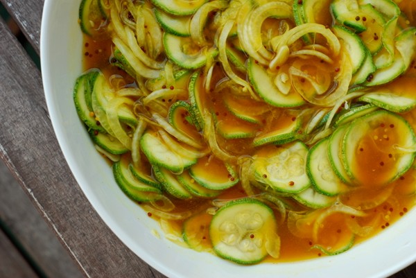 Zuni cafe zucchini pickles