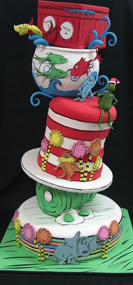 Dr. Seuss Cake