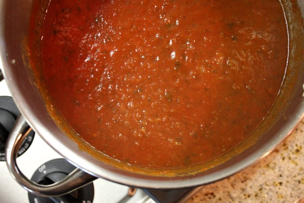 Mom's spaghetti sauce