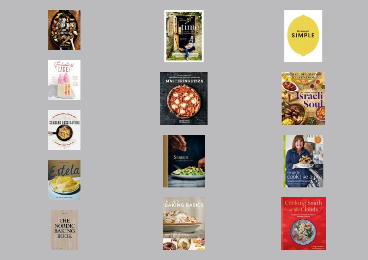 cookbook collage
