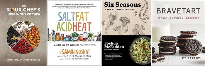 cookbook collage