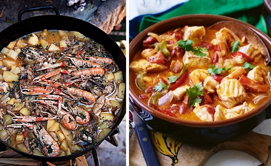 Two fish stews