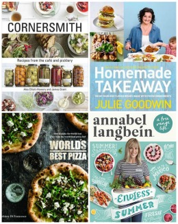 cookbook collage