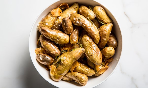salt roasted potatoes