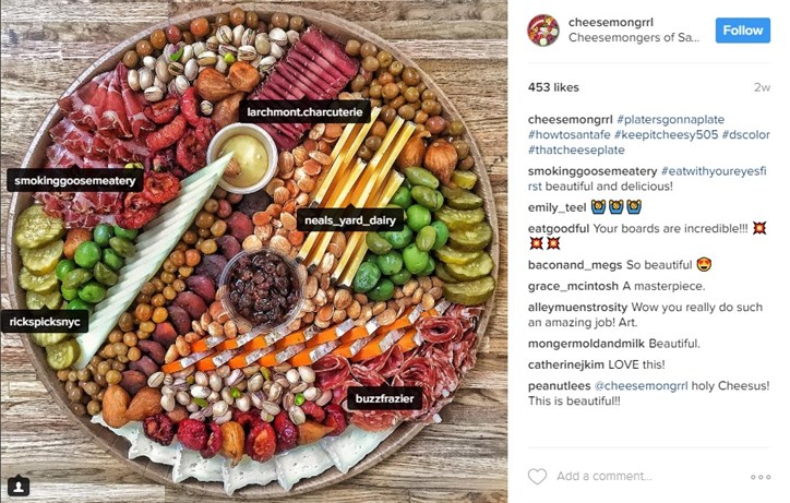 Lilith Spencer cheese platter