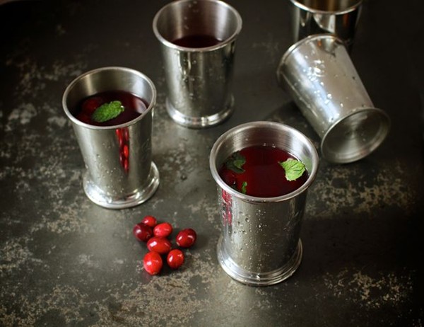 Bourbon punch with Madeira