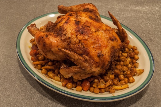 Roast chicken