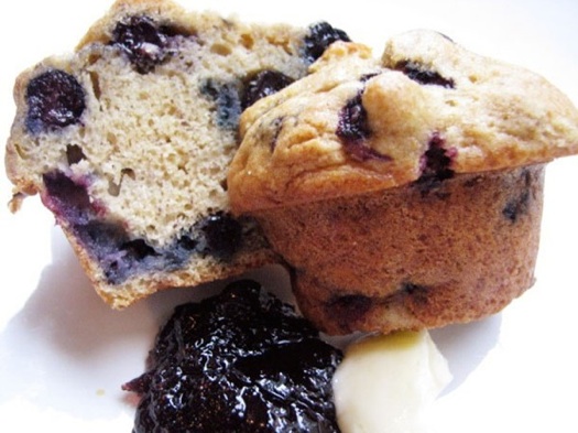 Blueberry Banana Muffins