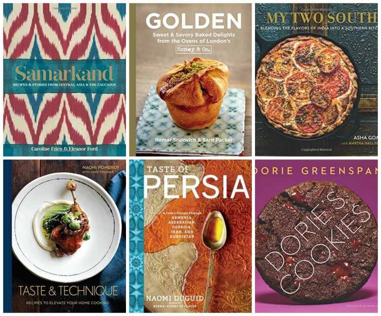 cookbook collage