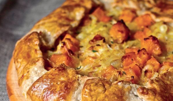 butternut squash tart 