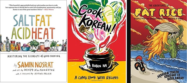 graphic cookbooks
