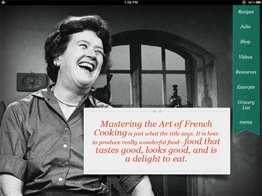 Julia Child app