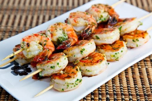 grilled shrimp