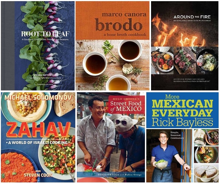 cookbook collage