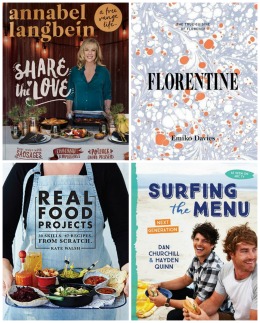 cookbook collage