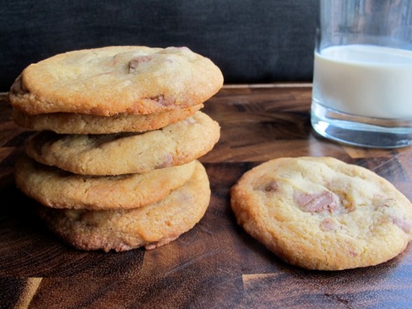 Malted milk cookies