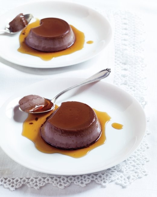 Chocolate creme brulee
