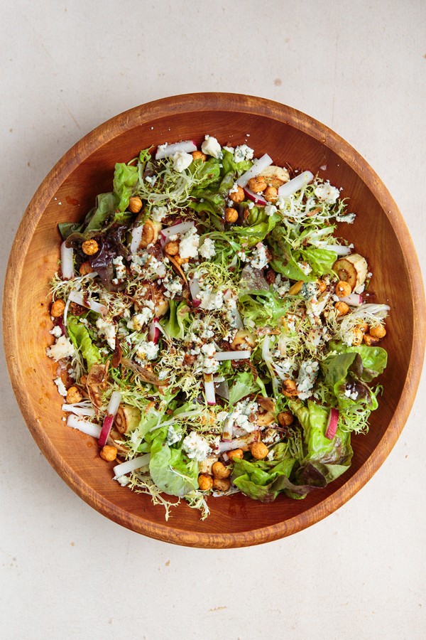 roasted parsnip salad