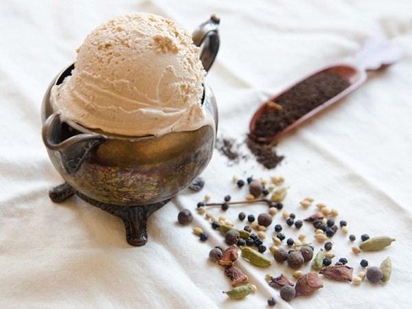 Chai ice cream