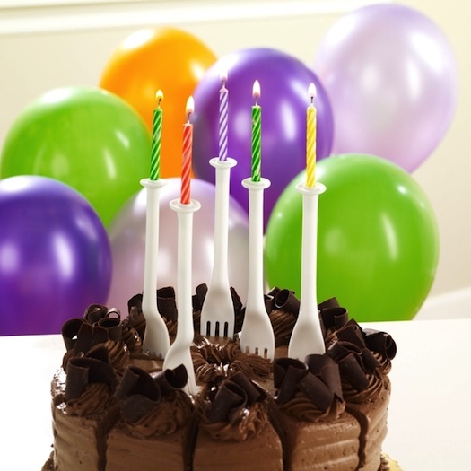 utensil candle holders
