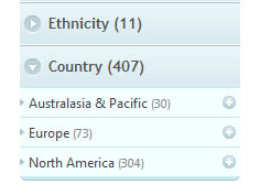 Country-filter