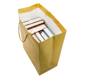 bag with books