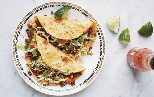 Black bean tacos by Mark Bittman