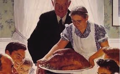 Rockwell turkey dinner