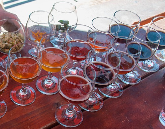 beer glasses